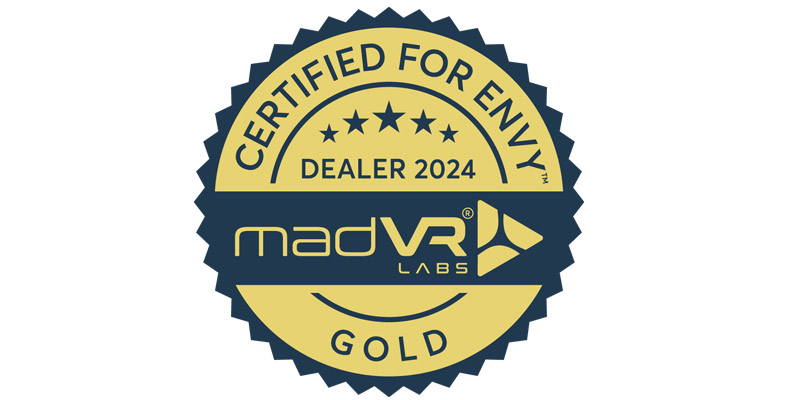 madVR Labs Certified for Envy Gold Dealer 2024